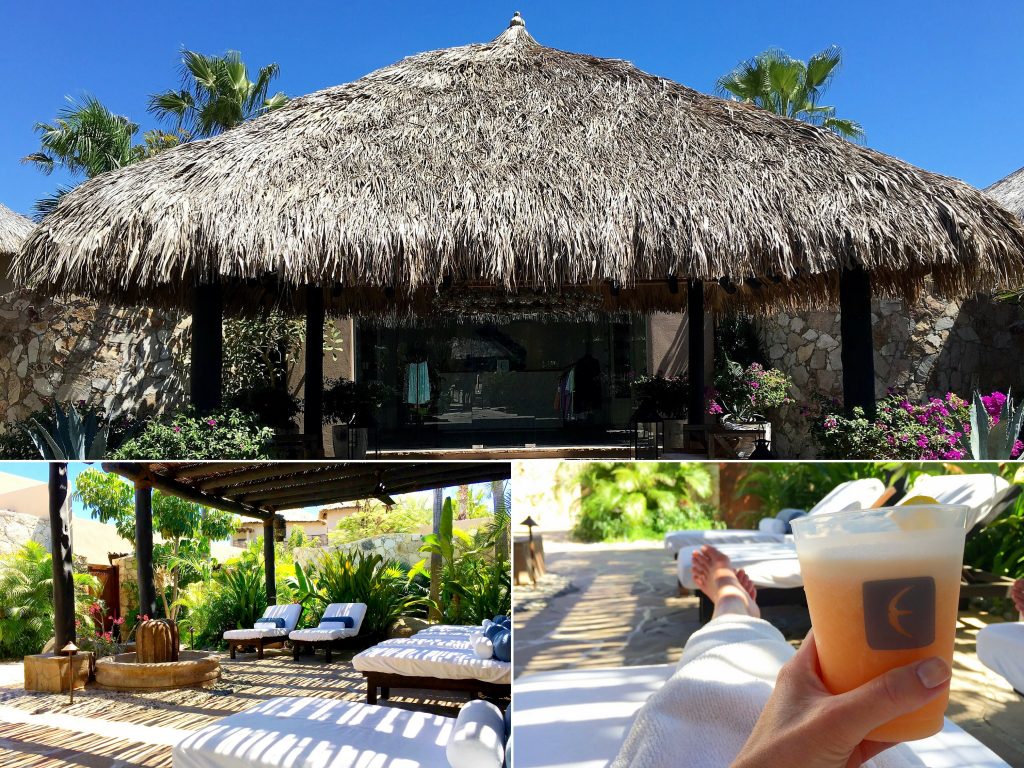 Photos of the spa at Esperanza resort in Cabo
